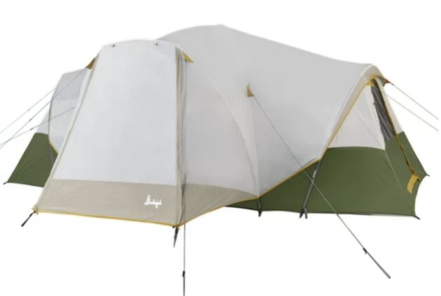 Slumberjack Riverbend 10-Person, 3-Room, Hybrid Dome Tent